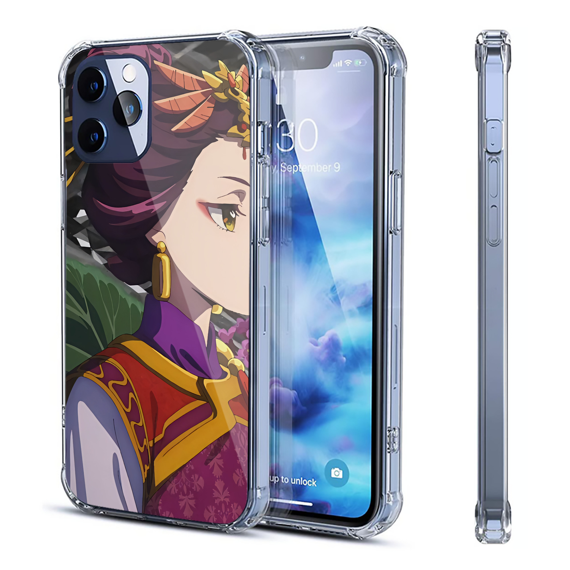 （画像用） 薬屋のひとりごと The Apothecary Diaries 【iPhone 12シリーズ対応】透明スマホケース（クリアソフトケース）